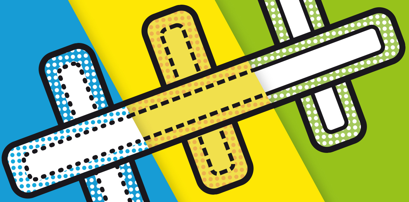 Дизайн упаковки бактерицидных лейкопластырей "ГАЛТЕЯФАРМ"