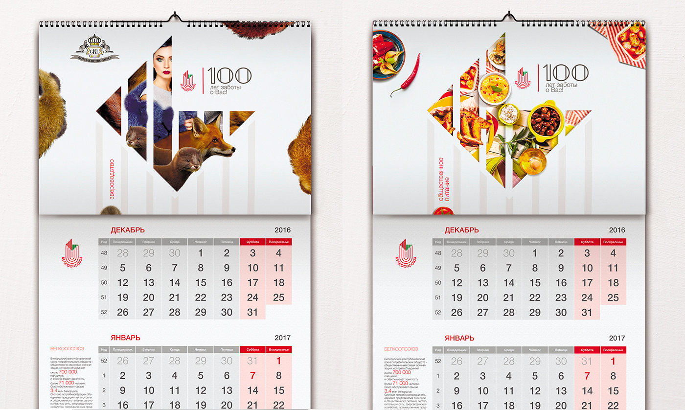 организация календарь